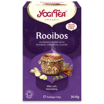 Organic Rooibos Tea Yogi Tea 17 Sachets 30.6gr
