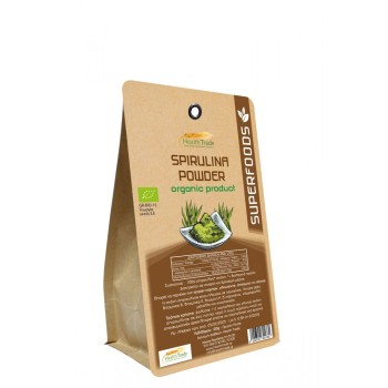Organic Spirulina Powder Health Trade 100gr