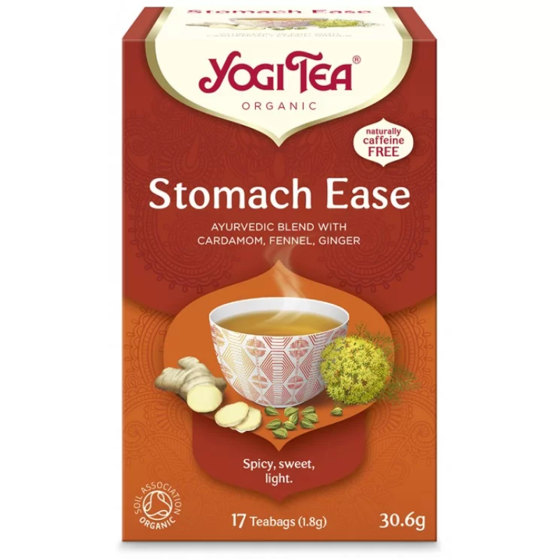 Organic Stomach Ease Yogi Tea 17 Sachets 30.6gr
