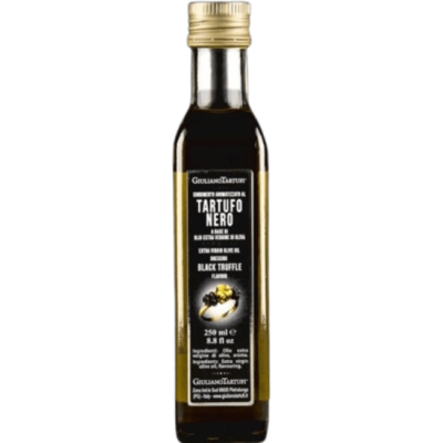 Extra Virgin Olive Oil with Black Truffle Aroma Giuliano Tartufi 250gr