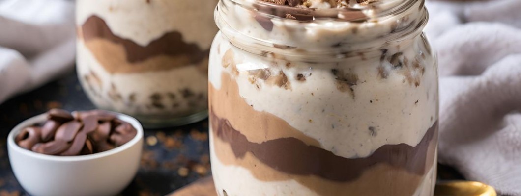 Tiramisu Overnight Oats: The Healthy Breakfast That Sleeps in Your Fridge!