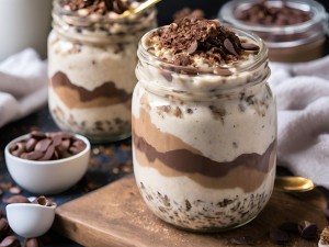 Tiramisu Overnight Oats: The Healthy Breakfast That Sleeps in Your Fridge!