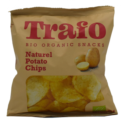 Organic Potato Chips with Salt Trafo 40gr