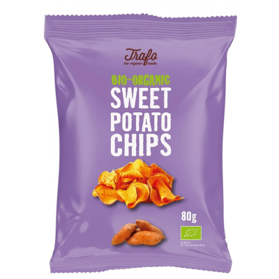 Organic Sweet Potato Chips Trafo 80gr