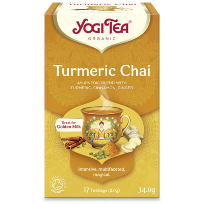 Organic Turmeric Tea Yogi Tea 17 Sachets 34gr