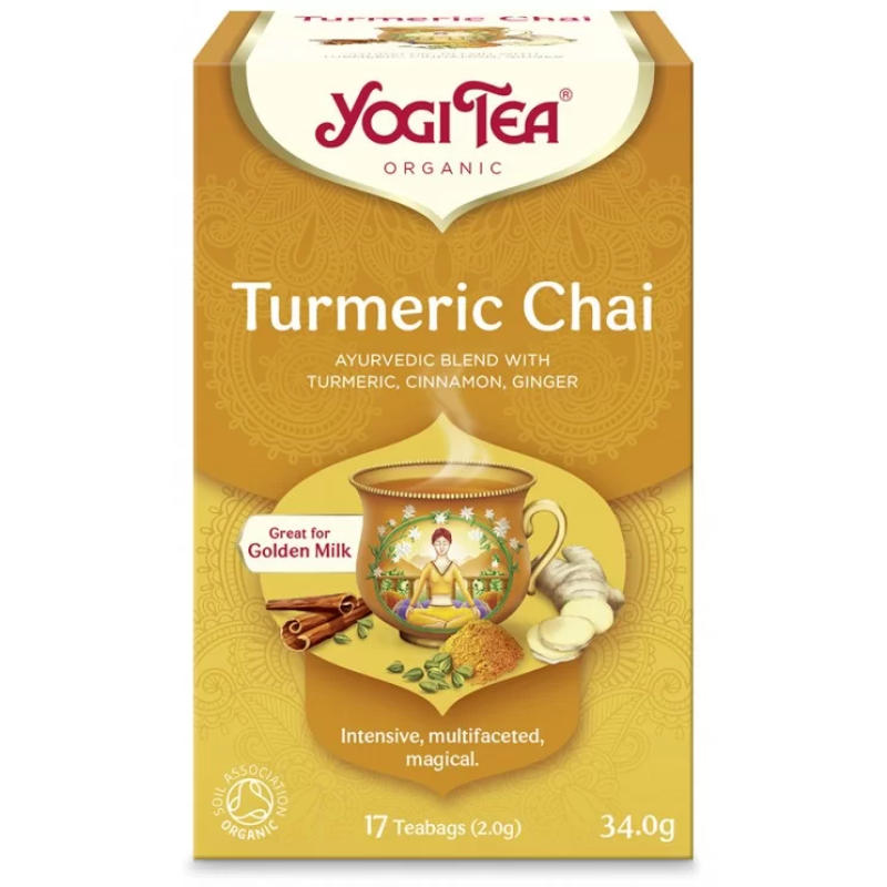 Organic Turmeric Tea Yogi Tea 17 Sachets 34gr