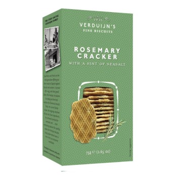 Crackers with Rosemary & Sea Salt Verduijns 75gr
