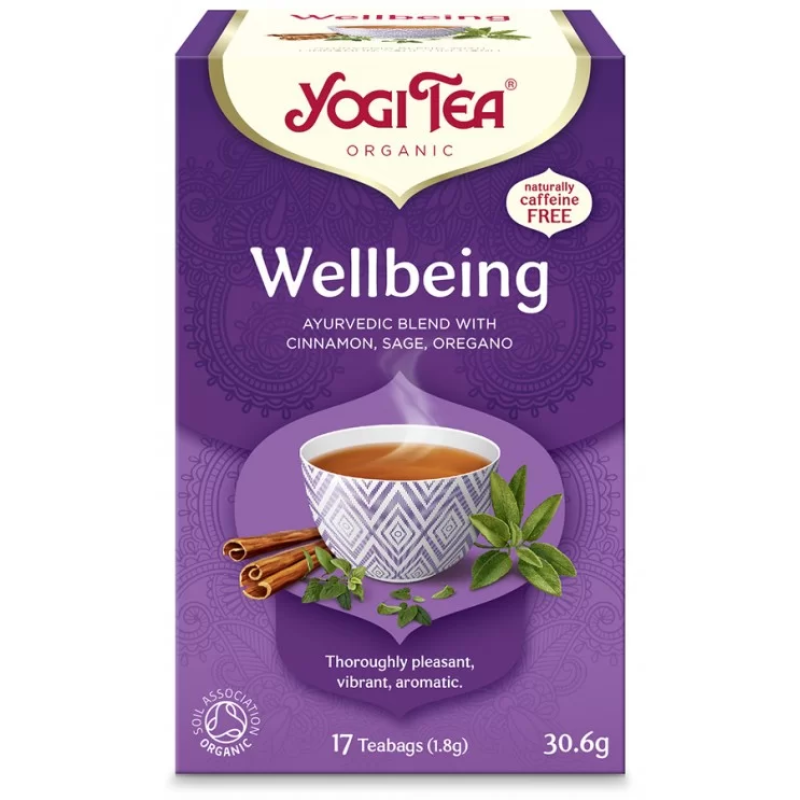 Organic Wellbeing Yogi Tea 17 Sachets 30.6gr