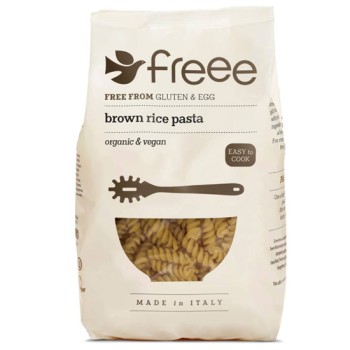 Organic Pasta Screws from Brown Rice Gluten Free Doves Farm 500gr