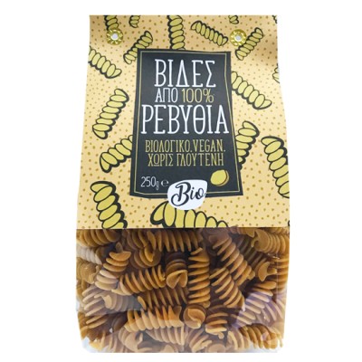 Organic Chickpea Pasta Screws Gluten Free Greenbay 250gr