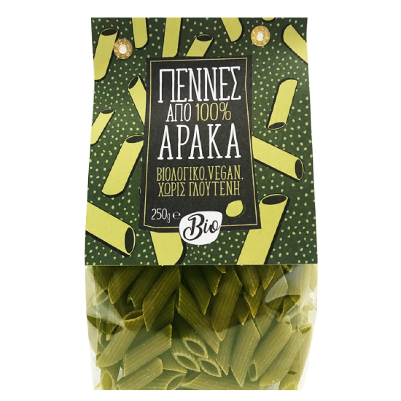 Organic Greenbay Gluten-Free Pea Penne 250gr