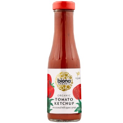 Organic Ketchup with Agave Biona 340gr