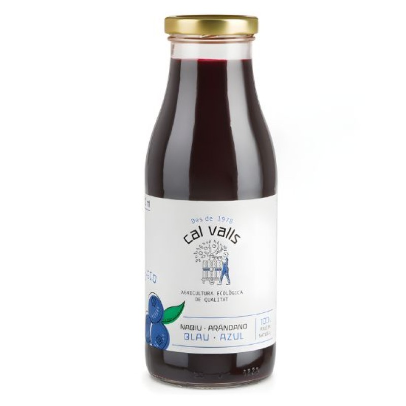 Organic Vegan Blueberry Juice Without Sugar/Lactose Cal Valls 500gr