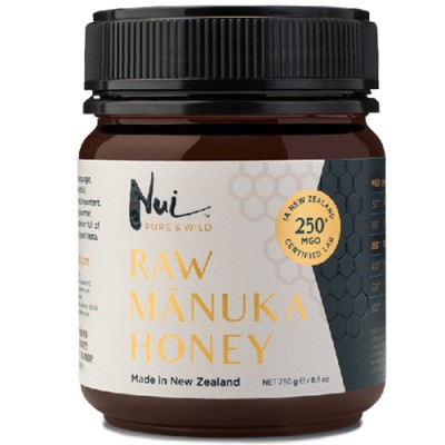 Raw Manuka Honey MGO 250+ Nui 250gr
