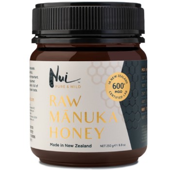 Raw Manuka Honey MGO 600+ Nui 250gr