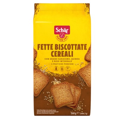 Schar Gluten Free Whole Grain Toasts 260gr