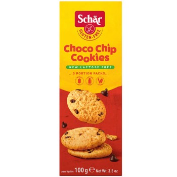 Schar Gluten and Lactose Free Chocolate Chip Cookies 100gr