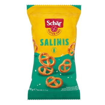 Schar Salinis Gluten Free Pretzel Salty Snack 60gr