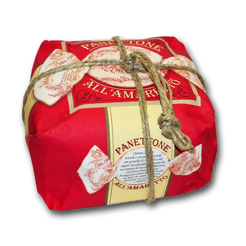 Panettone With Amaretto Cream in Paper Packaging Chiostro Di Saronno 750gr