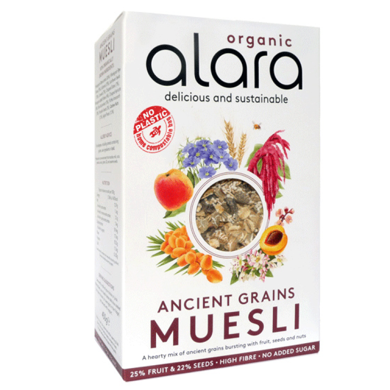 Organic Muesli with Ancient Seeds Alara 450gr