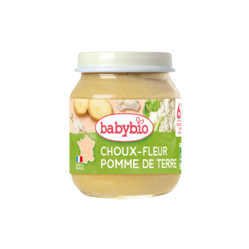 Organic Baby Vegetable Meal with Cauliflower & Potato +6 months Babybio 130gr