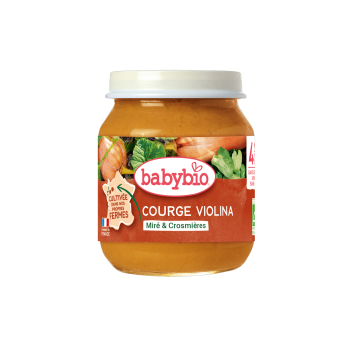 Organic Baby Meal Vegetables with Sweet Pumpkin +4 months Babybio 130gr