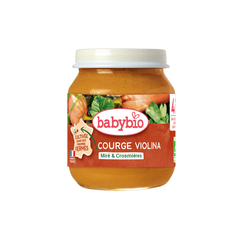 Organic Baby Meal Vegetables with Sweet Pumpkin +4 months Babybio 130gr