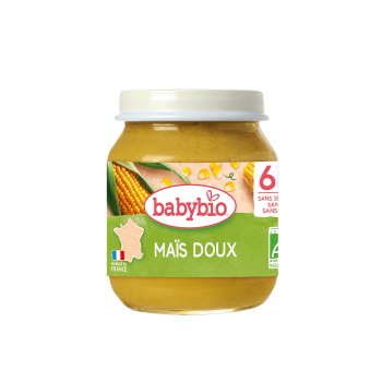 Organic Baby Meal Vegetables with Sweet Corn +6 months Babybio 130gr