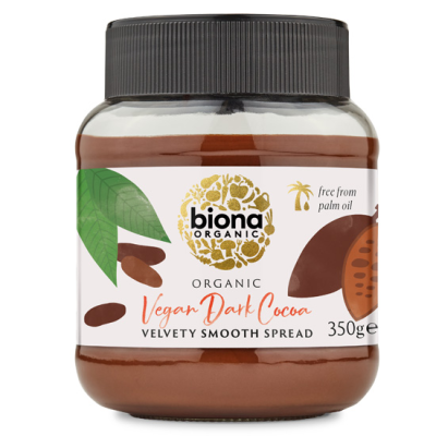 Organic Vegan Bitter Chocolate Spread Biona 350gr