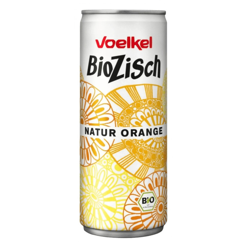 Organic Carbonated Soft Drink with Orange Voelkel 250ml