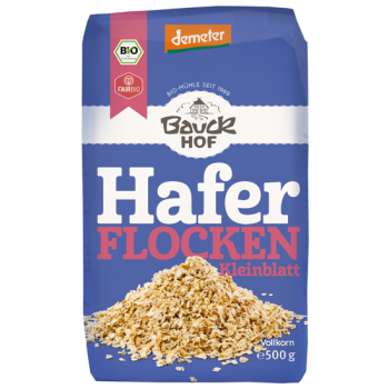 Organic Oat Flakes Small Bauckhof 500gr