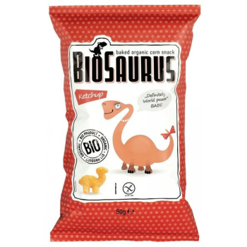 Organic Vegan Shrimp with Gluten-Free Ketchup Biosaurus 50gr