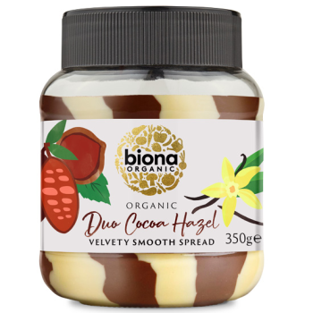 Organic Spread Duo Double Chocolate with Hazelnut Biona 350gr