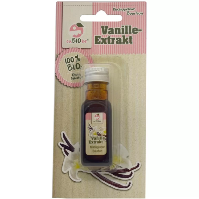 Organic Bourbon Vanilla Extract Dennree 26gr