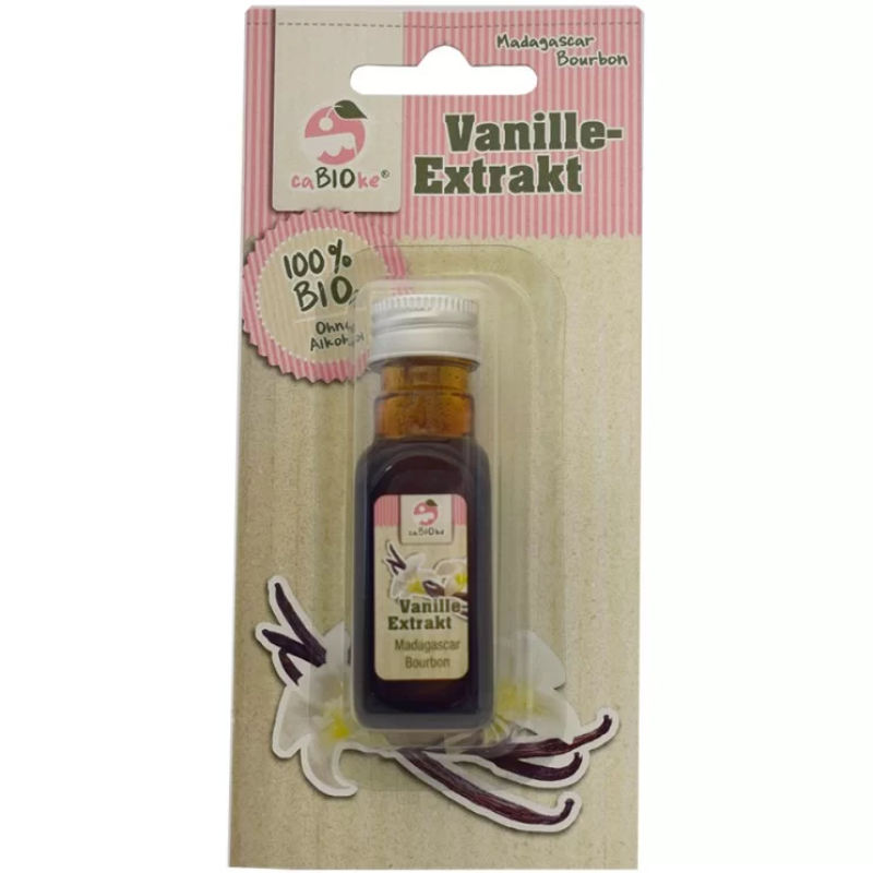 Organic Bourbon Vanilla Extract Dennree 26gr