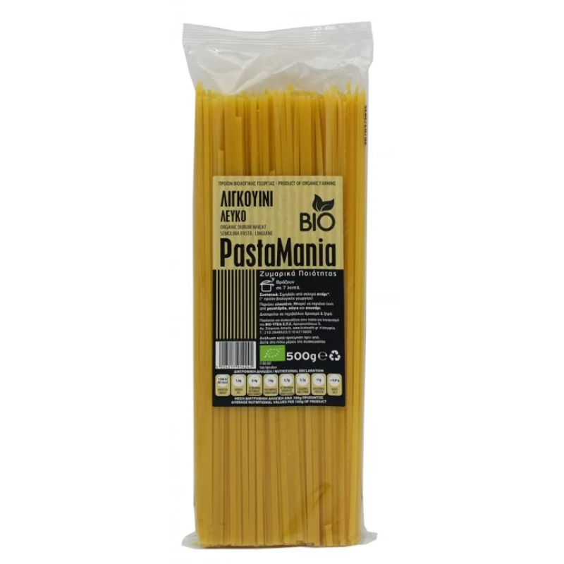 Organic Linguine White Pastamania All Bio 500gr