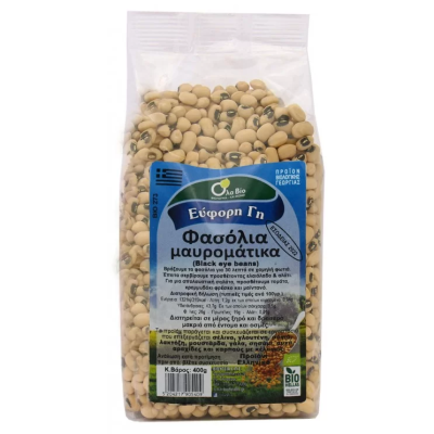 Organic Black-Eyed Beans Greek All Bio 400gr