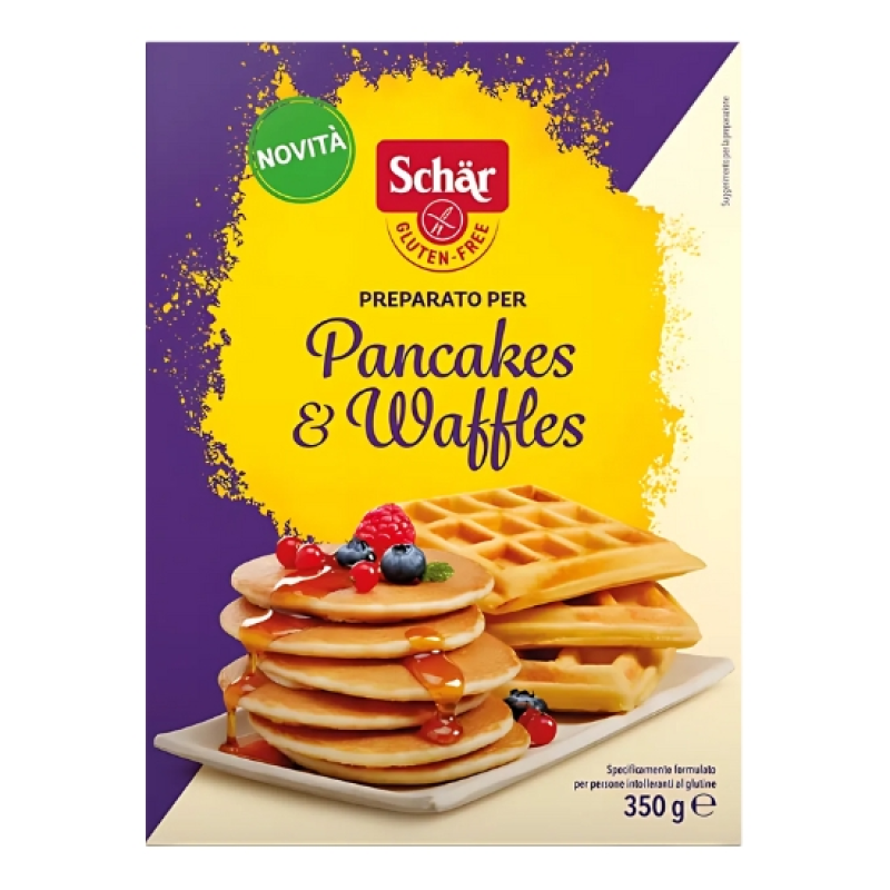 Mix for Pancakes & Waffles Gluten Free Schar 350gr
