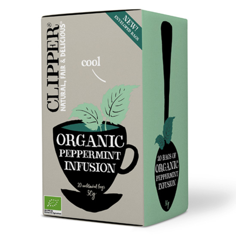 Clipper Organic Mint Extract 20 Sachets 30gr