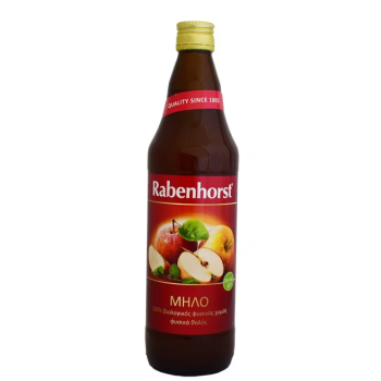 Organic Apple Juice Without Sugar Rabenhorst 750ml