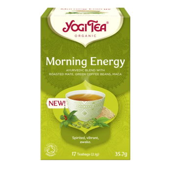 Organic Morning Energy Yogi Tea 17 Sachets 35.7gr