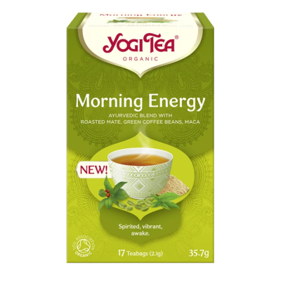 Organic Morning Energy Yogi Tea 17 Sachets 35.7gr