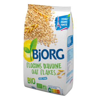 Bjorg Organic Oat Flakes 500gr