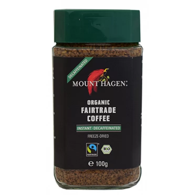 Organic Instant Coffee (Caffeine Free) Mount Hagen 100gr