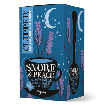 Organic Extract Snore & Peace Clipper 20 Sachets 30gr