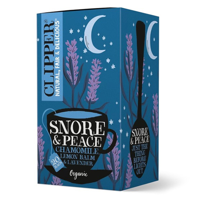 Organic Extract Snore & Peace Clipper 20 Sachets 30gr