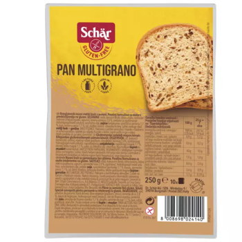 Schar Multigrain Gluten-Free Sliced Bread 250gr