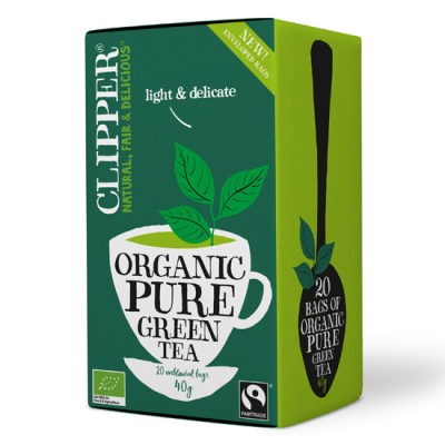 Clipper Organic Green Tea 20 Sachets 40gr