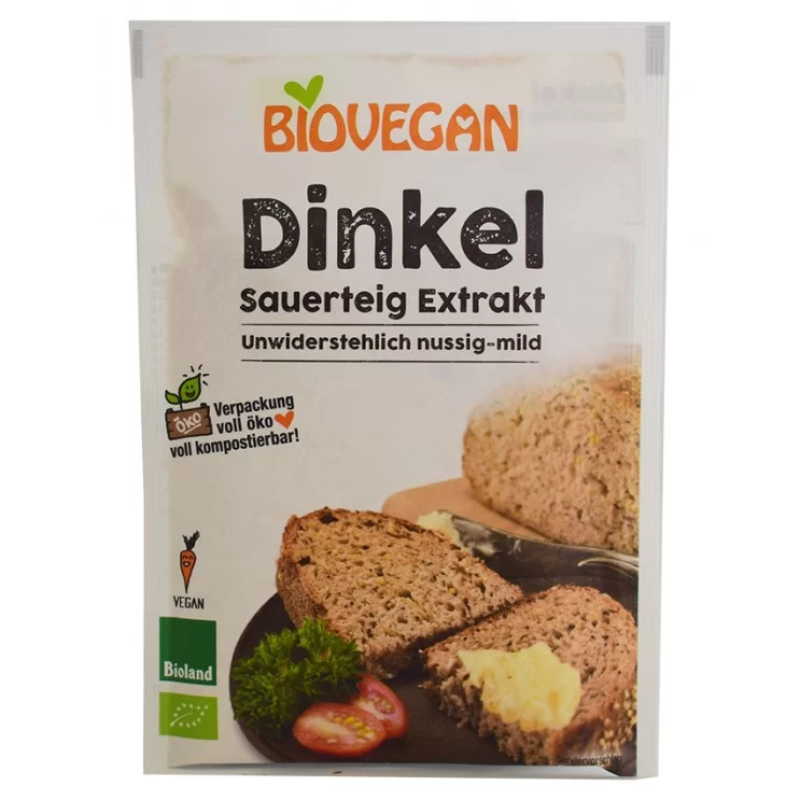 Organic Dinkel Sourdough Biovegan 30gr
