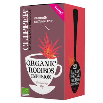 Organic Rooibos Extract Clipper 20 Sachets 40gr